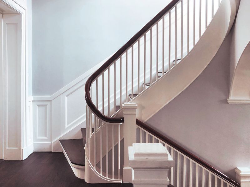 Curved Staircase Installation in Kansas City, KS