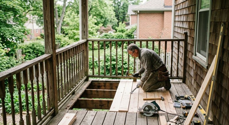 Deck Floor Replacement in Redmond, WA