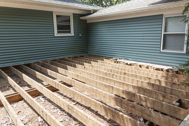 Pine Deck Installation in Boston, MA