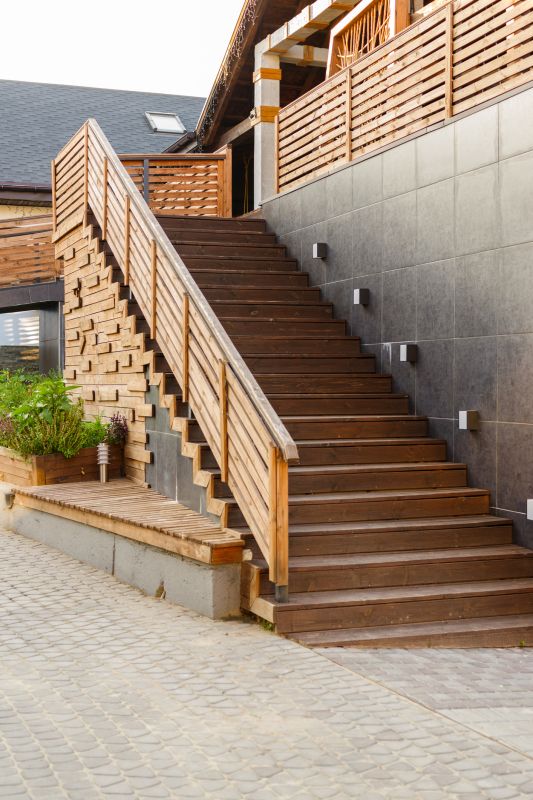 Wooden Steps Installation in Kansas City, KS